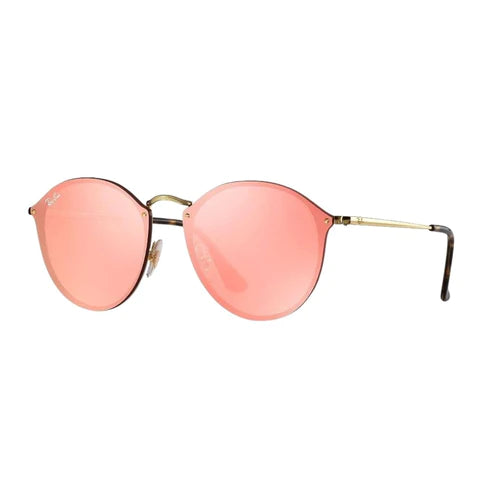 Round Metal Blaze Rosa
